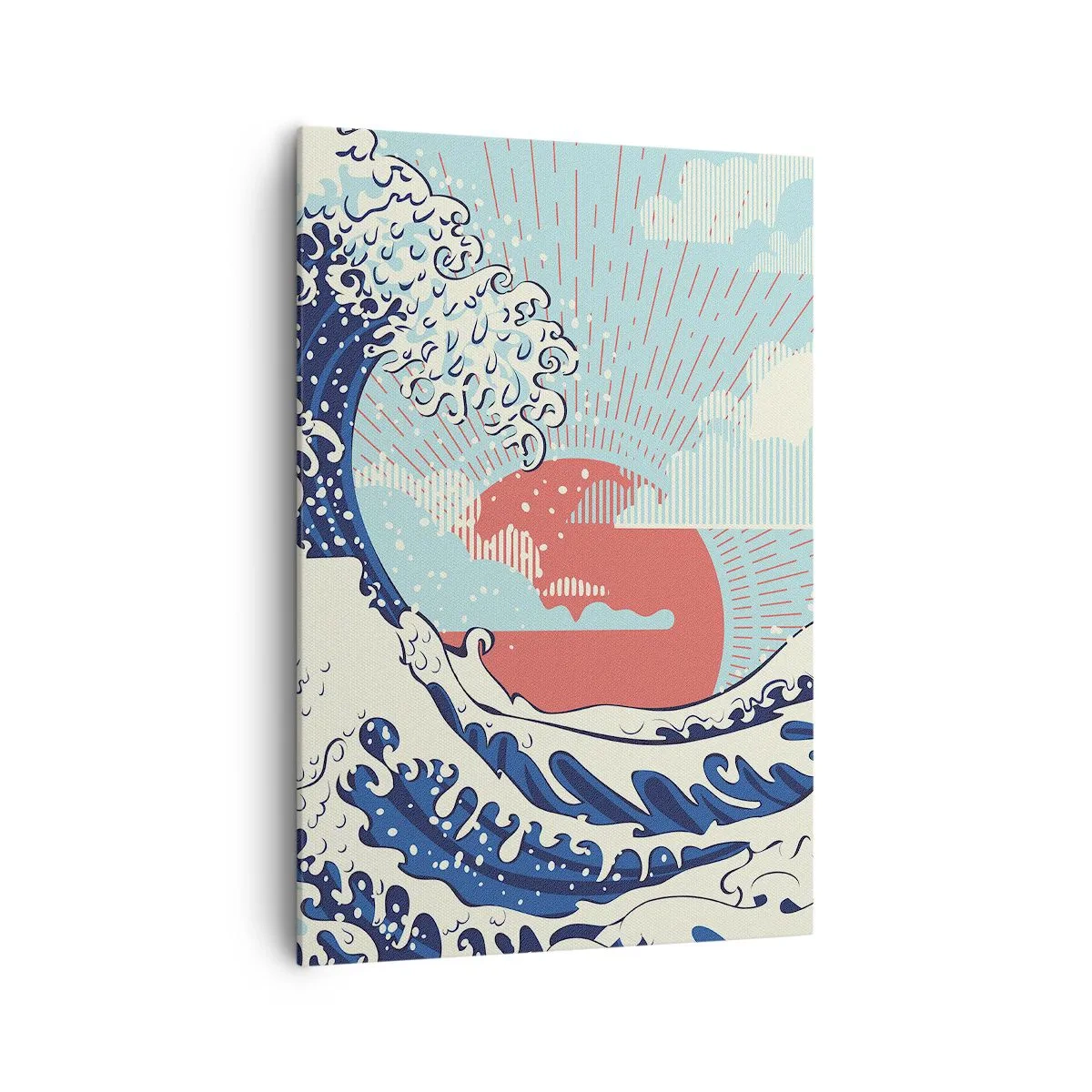 Quadro em tela - Das inspirações japonesas - 70x100 cm