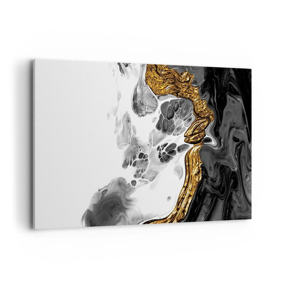 Quadro em tela - Composição orgânica - 120x80 cm