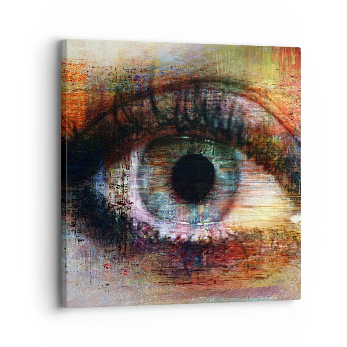 Quadro em tela - Pode olhar para a alma - 30x30 cm