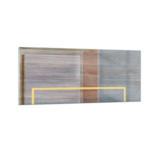 Quadro em vidro - Simples e calmo - 100x40 cm