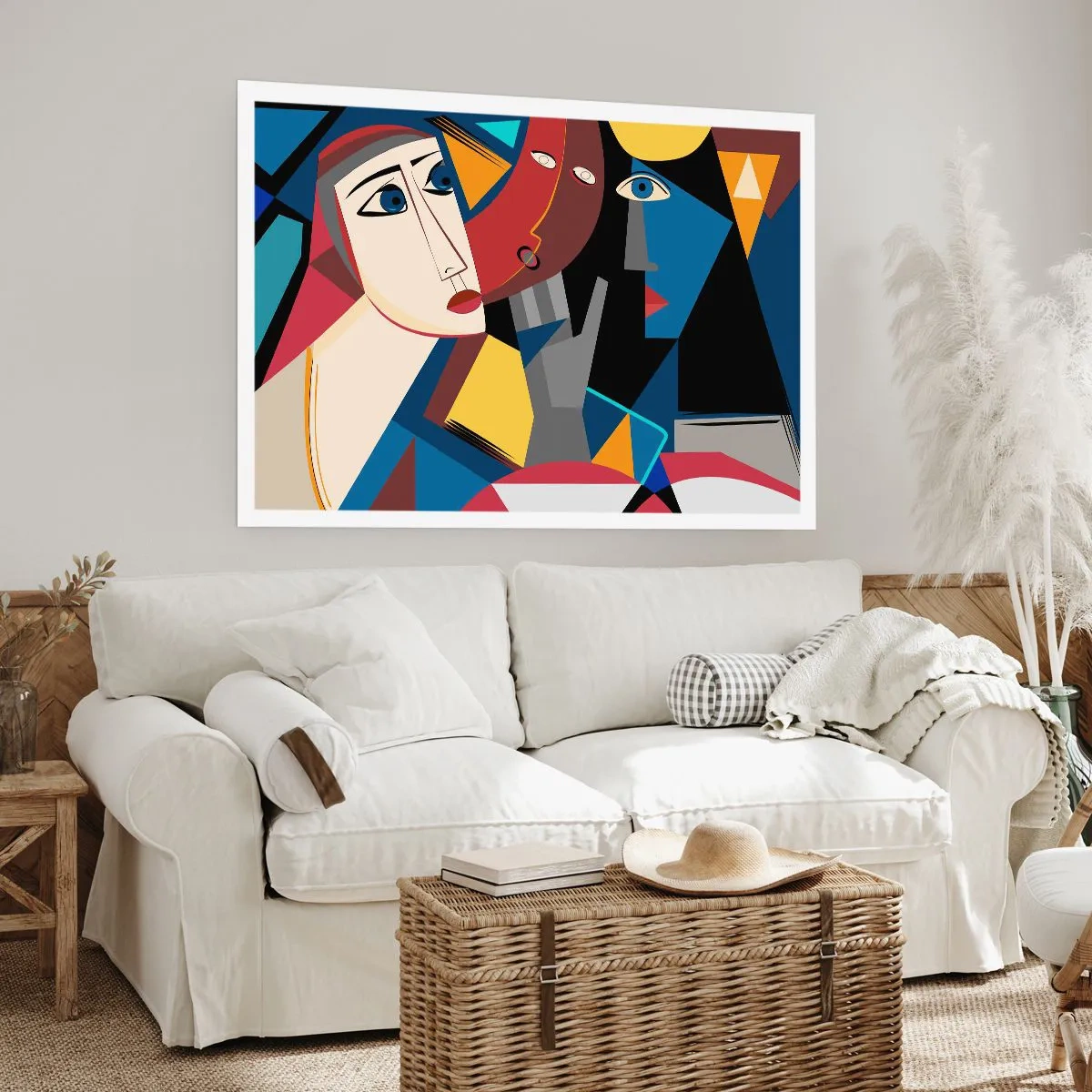 Pôster - Uma conversa entre cubistas - 100x70 cm