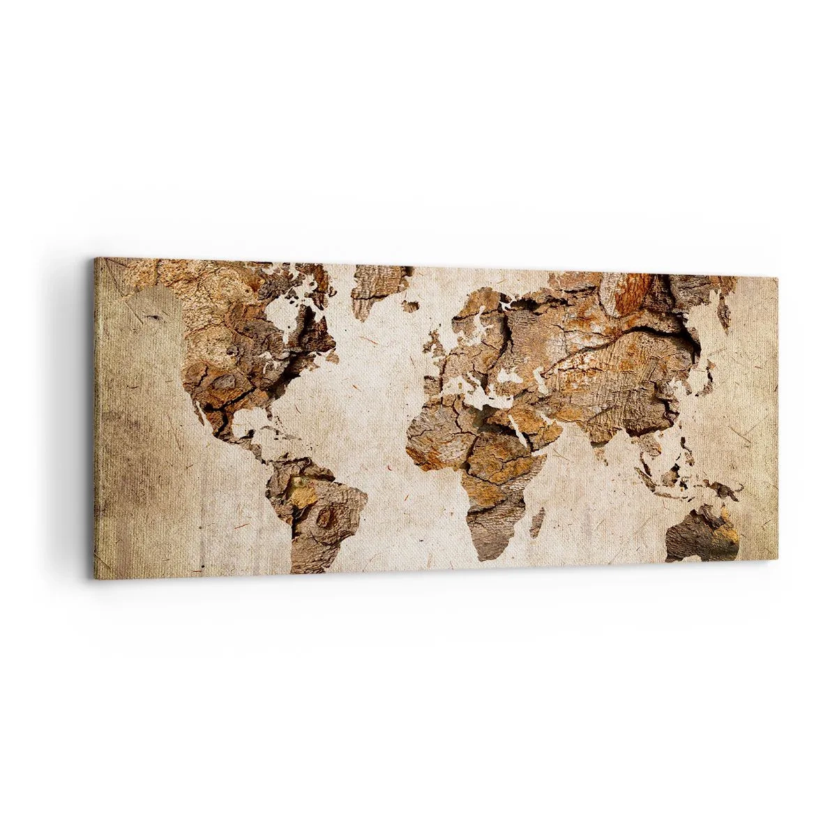 Quadro em tela - Descobrindo o o mundo - 100x40 cm