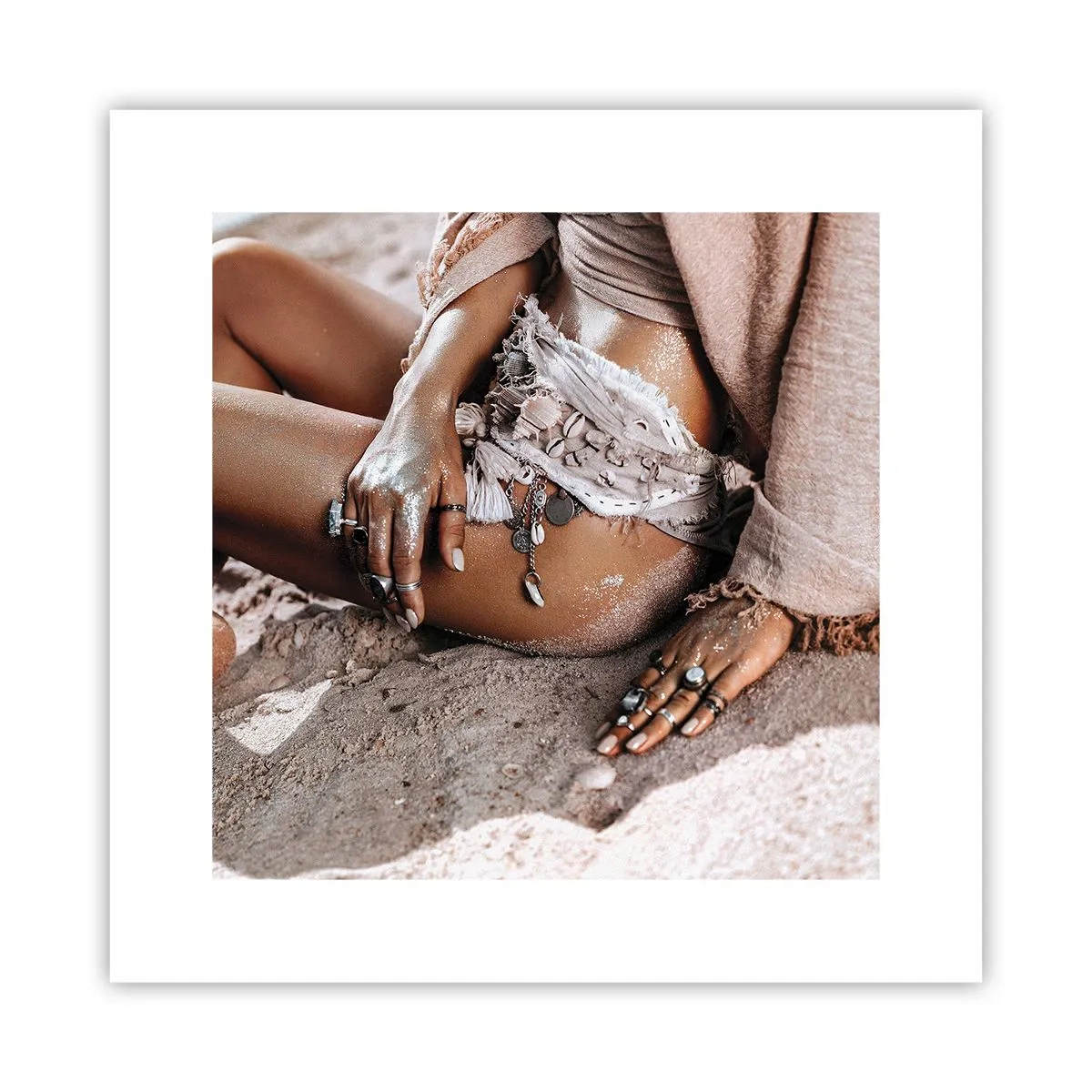 Pôster - Expulsa pelas ondas? - 30x30 cm