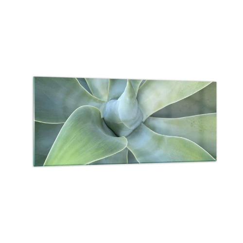 Quadro em vidro - O nascimento da vegetação - 120x50 cm