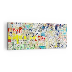 Quadro em tela - Simplesmente agradável aos olhos - 120x50 cm