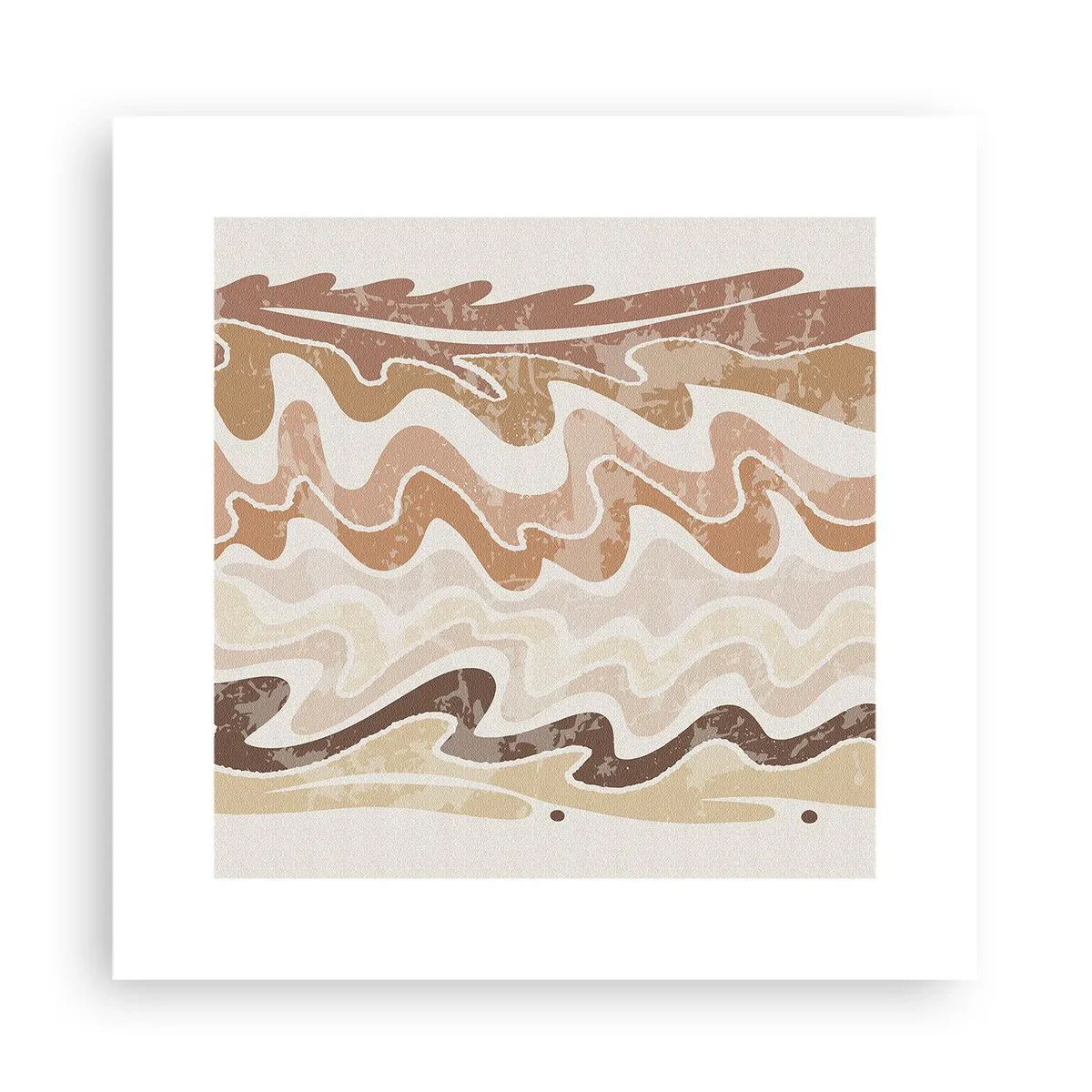 Pôster - Boa energia – boas emoções - 30x30 cm