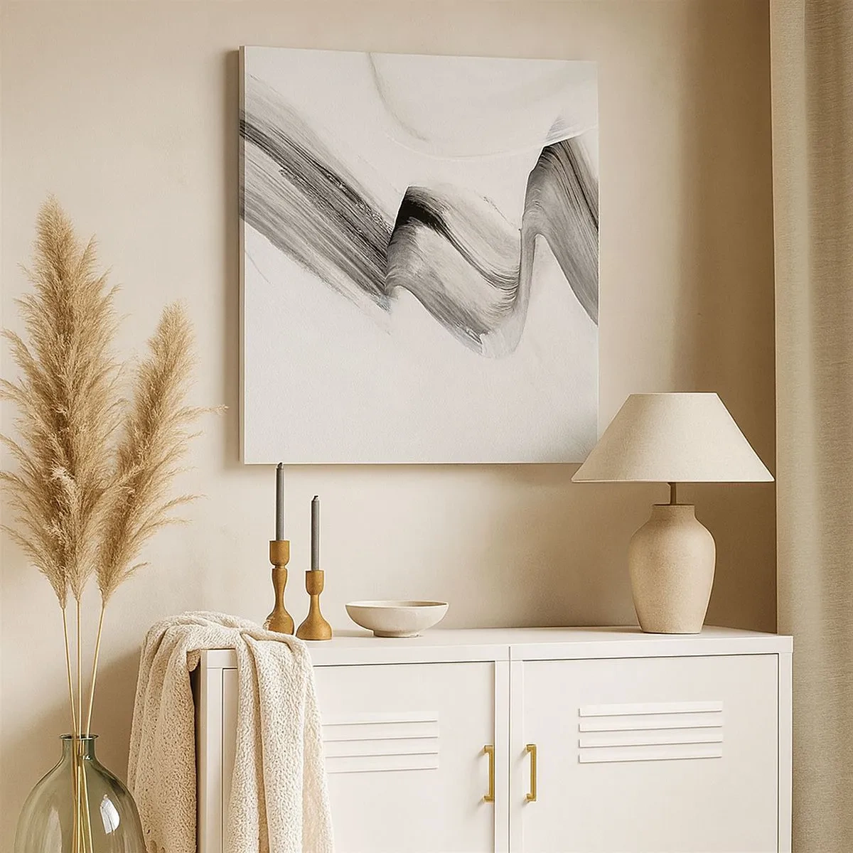 Quadro em tela - Casualmente para se divertir - 30x30 cm