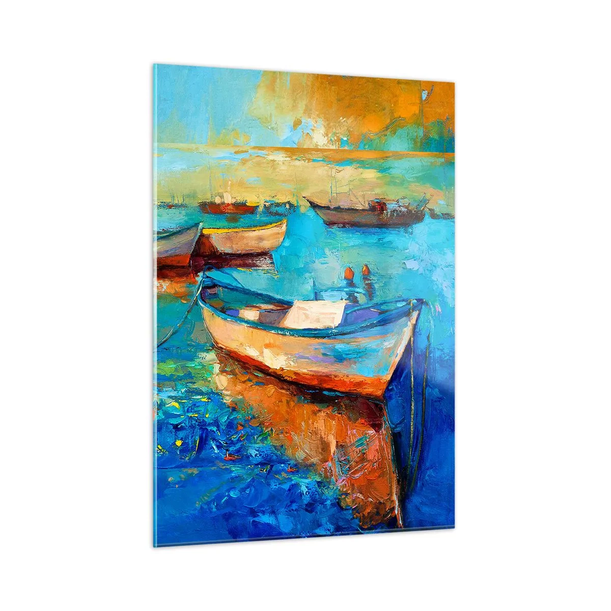 Quadro em vidro - Na baía do sul - 50x70 cm