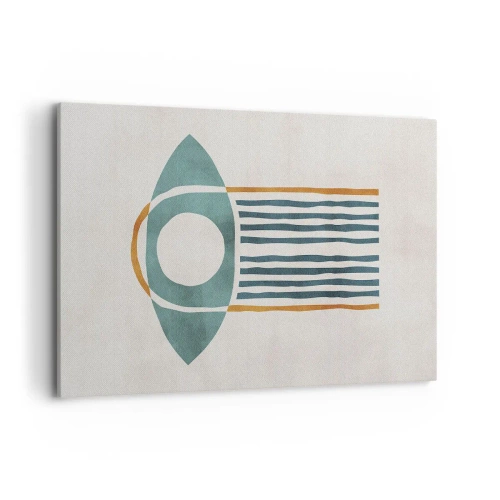 Quadro em tela - Sinais e rituais - 120x80 cm