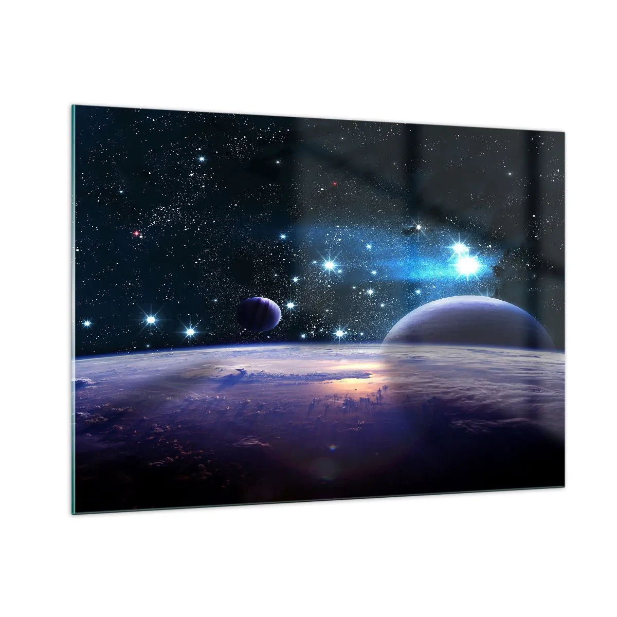 Quadro em vidro - Ainda sozinhos? - 100x70 cm