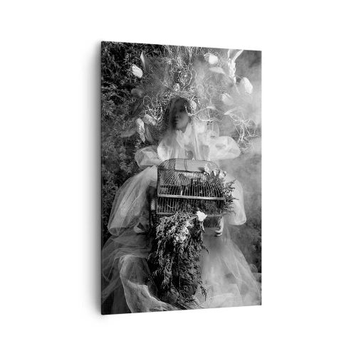 Quadro em tela - A própria mãe – natureza - 80x120 cm