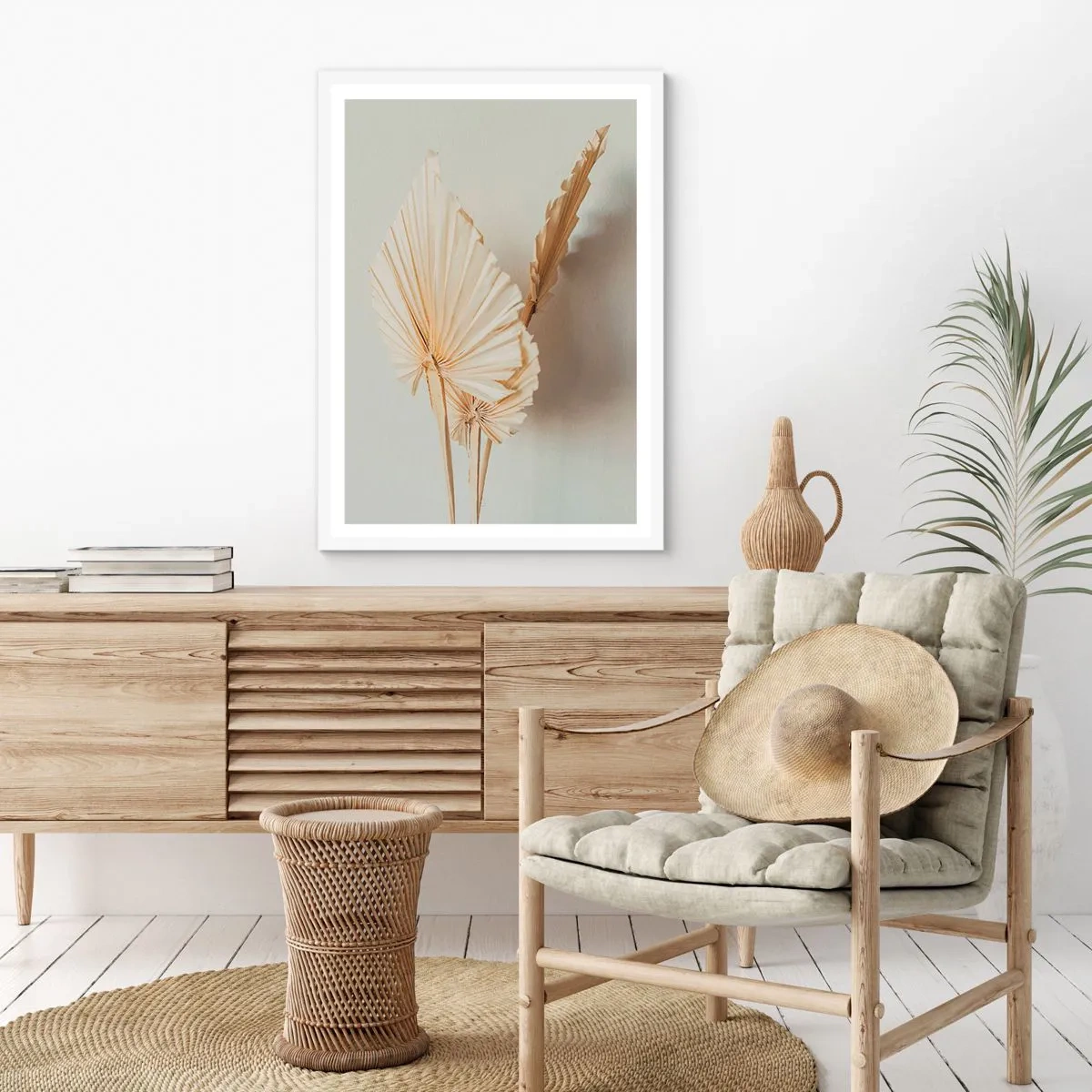 Pôster em moldura branca - Quando precisas de alívio - 70x100 cm