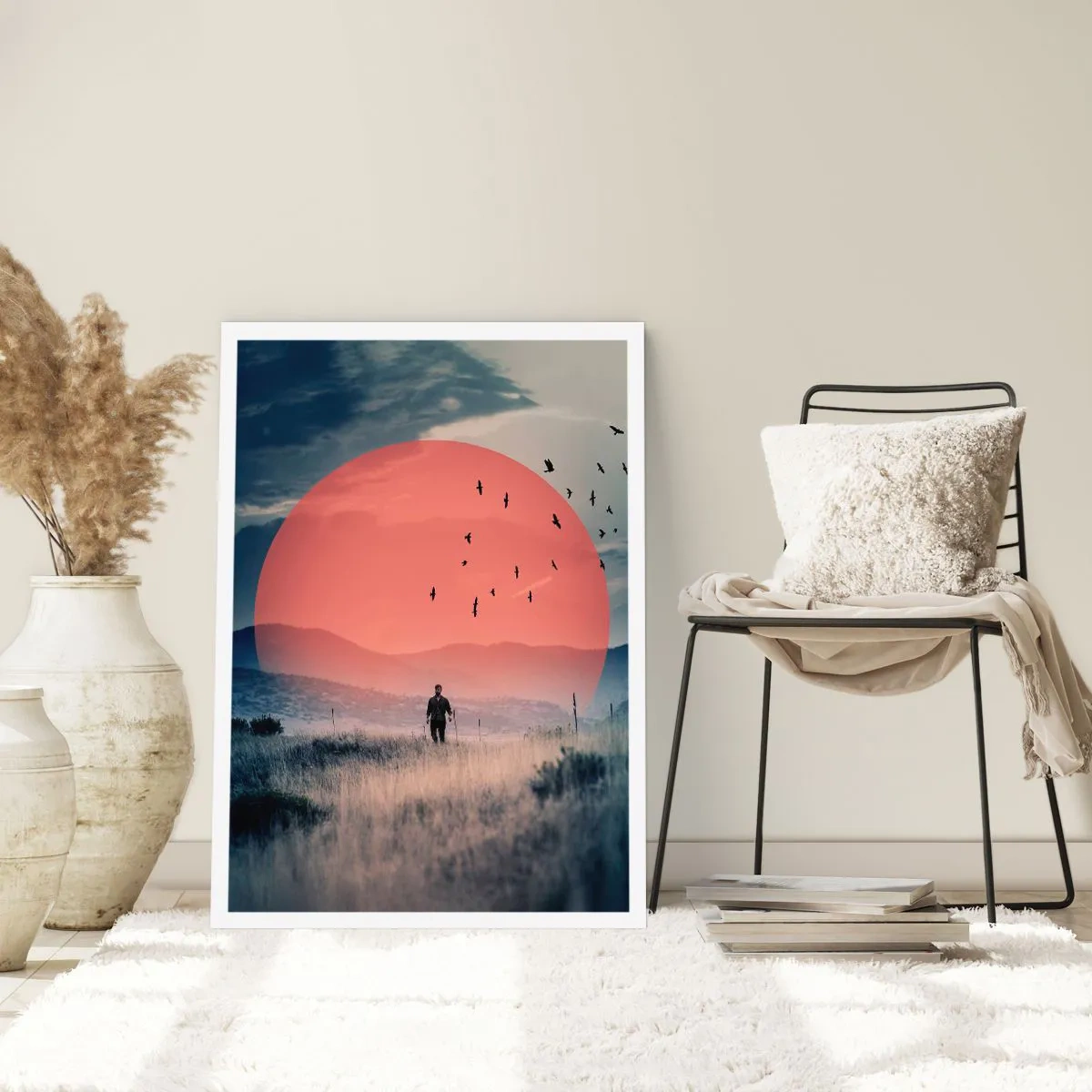 Pôster - Em casa - 70x100 cm