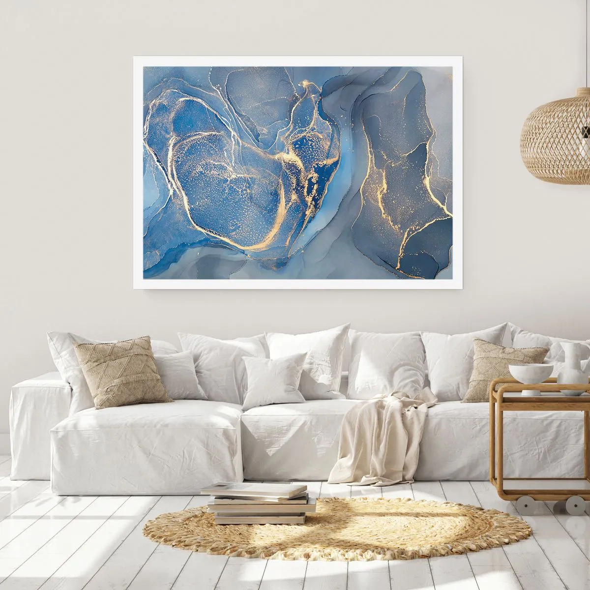 Pôster - Pó dourado - 70x50 cm