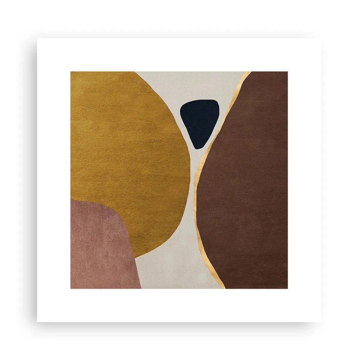 Pôster - Abstração – um lugar no espaço - 30x30 cm