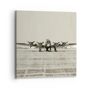 Quadro em tela - Pronto como sempre  - 70x70 cm