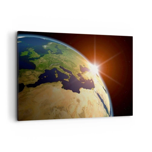 Quadro em tela - Nascer do Sol - 100x70 cm