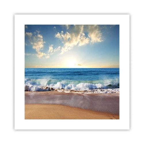 Pôster - Movimento e quietude ao mesmo tempo - 40x40 cm