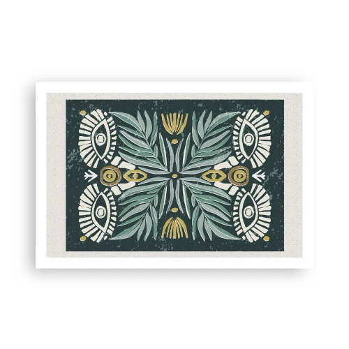 Pôster - Como um recorte folclórico - 91x61 cm