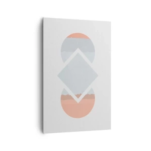 Quadro em tela - A situação é clara - 80x120 cm