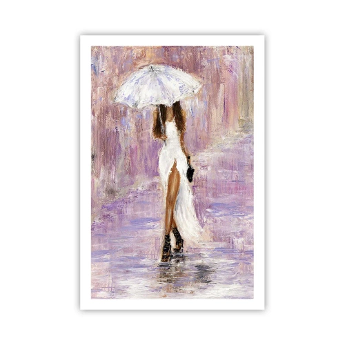 Pôster - Na chuva lilás - 61x91 cm