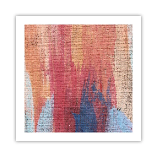 Pôster - Flutuar pelo arco-íris - 50x50 cm