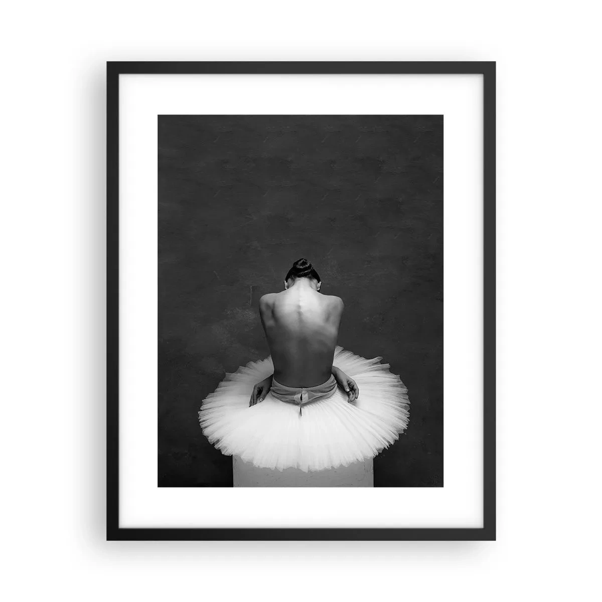 Pôster com moldura preta - Está a florescer - 40x50 cm