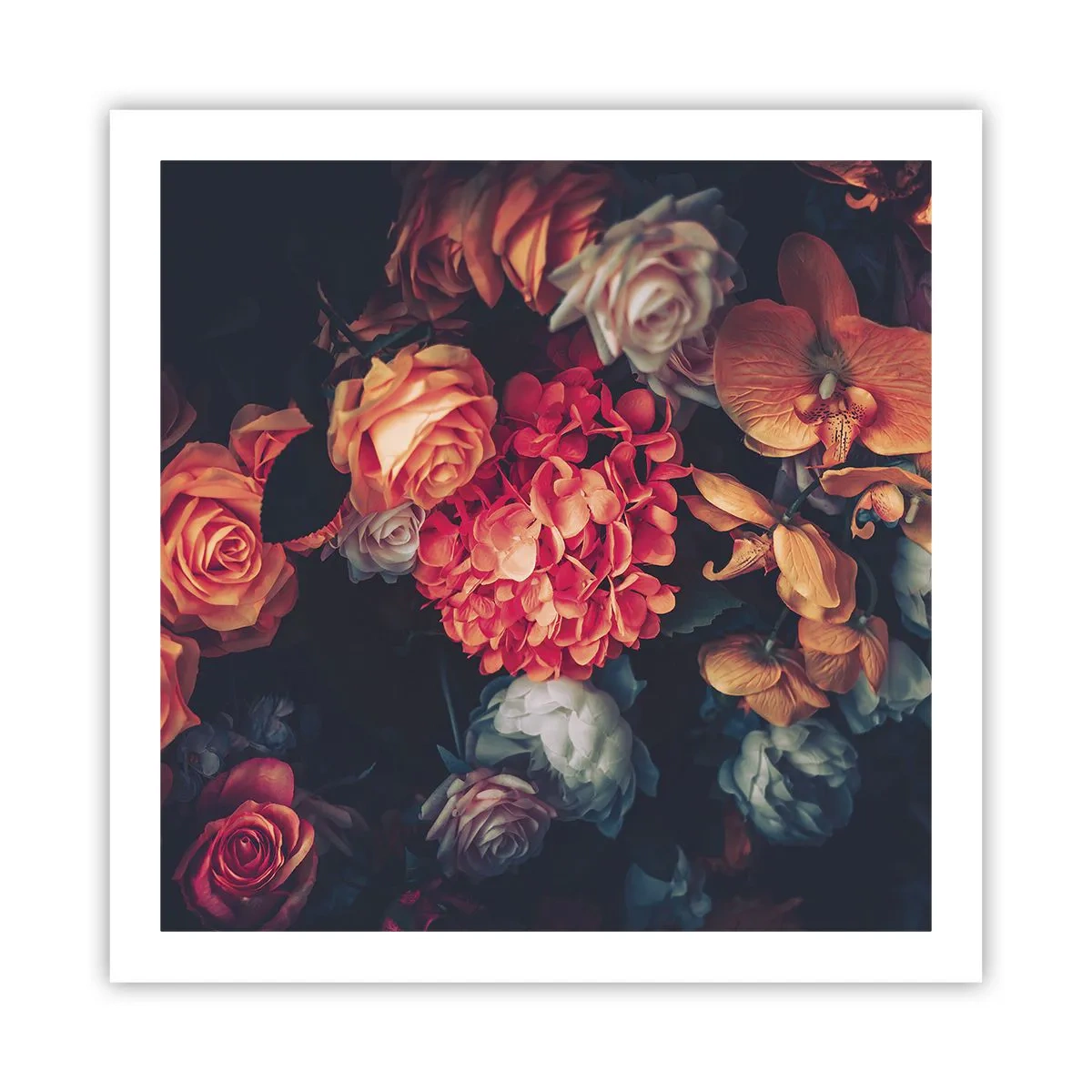 Pôster - Como nos mestres holandeses - 60x60 cm