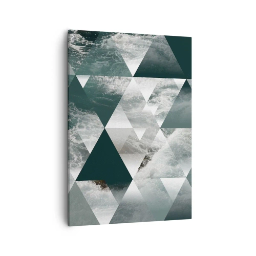 Quadro em tela - Uma perspetiva de cristal - 50x70 cm