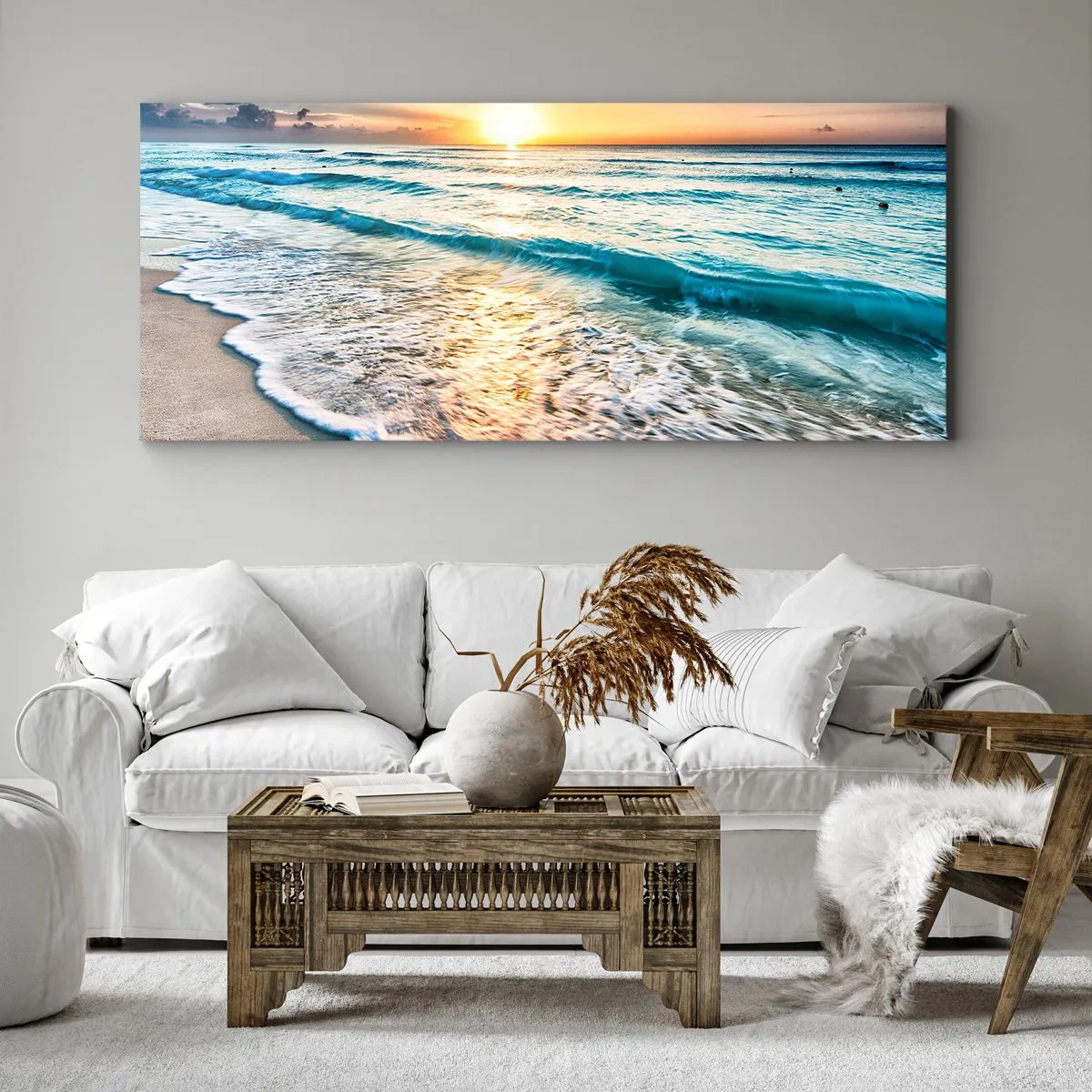 Quadro em tela - Uma visão que vale a pena - 120x50 cm