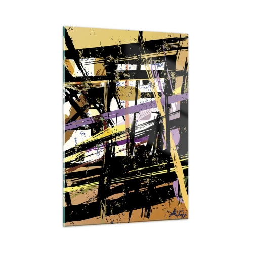Quadro em vidro - Corte afiado - 50x70 cm