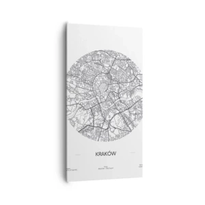 Quadro em tela - Anatomia de Cracóvia - 65x120 cm