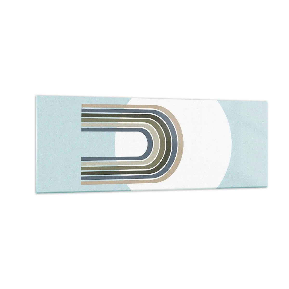 Quadro em vidro - Atração irresistível - 140x50 cm