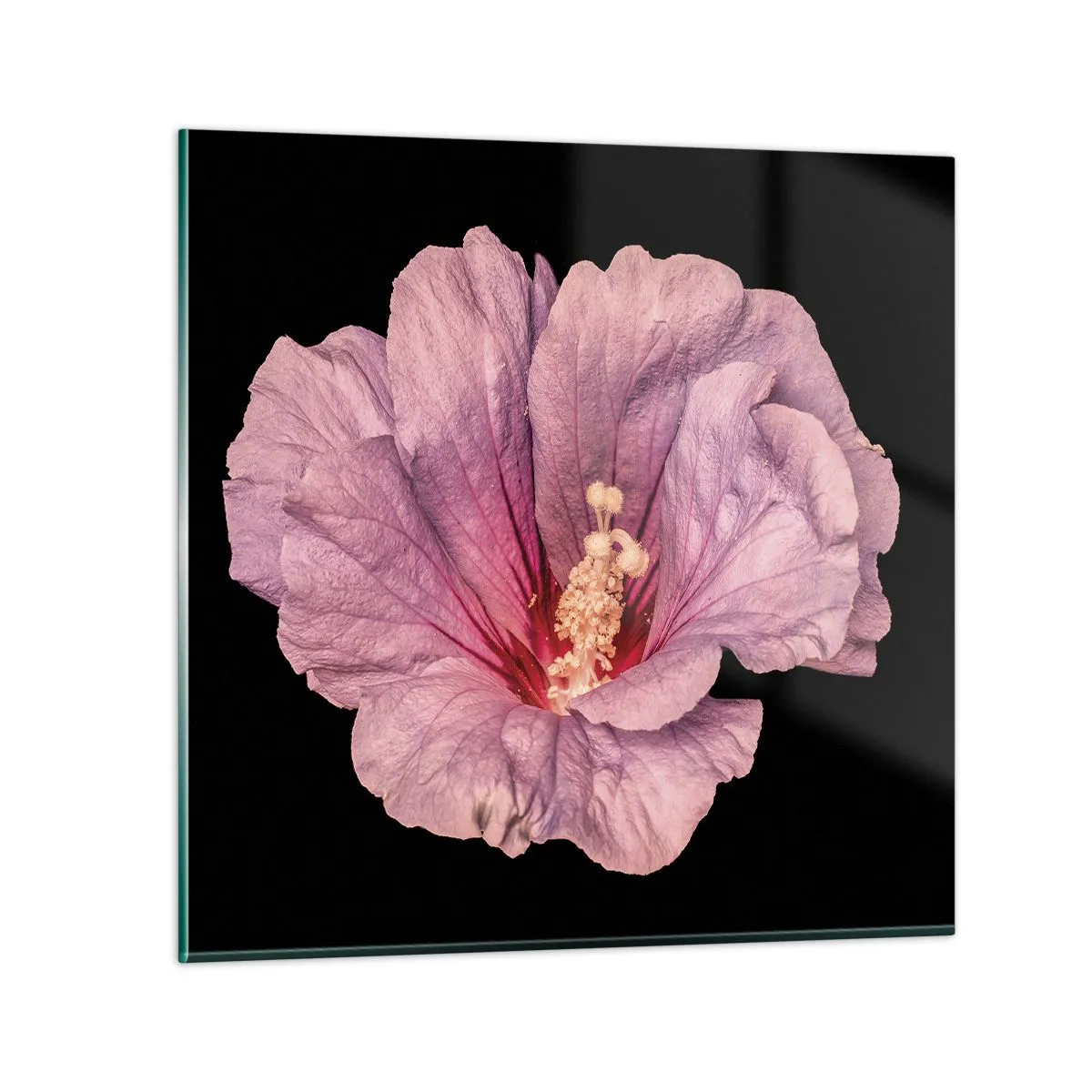 Quadro em vidro - Direto para o coração - 50x50 cm