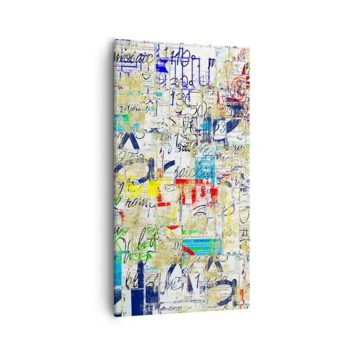 Quadro em tela - Simplesmente agradável aos olhos - 55x100 cm