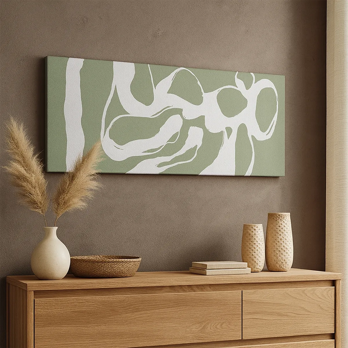 Quadro em tela - A chamada do espaço - 30x30 cm