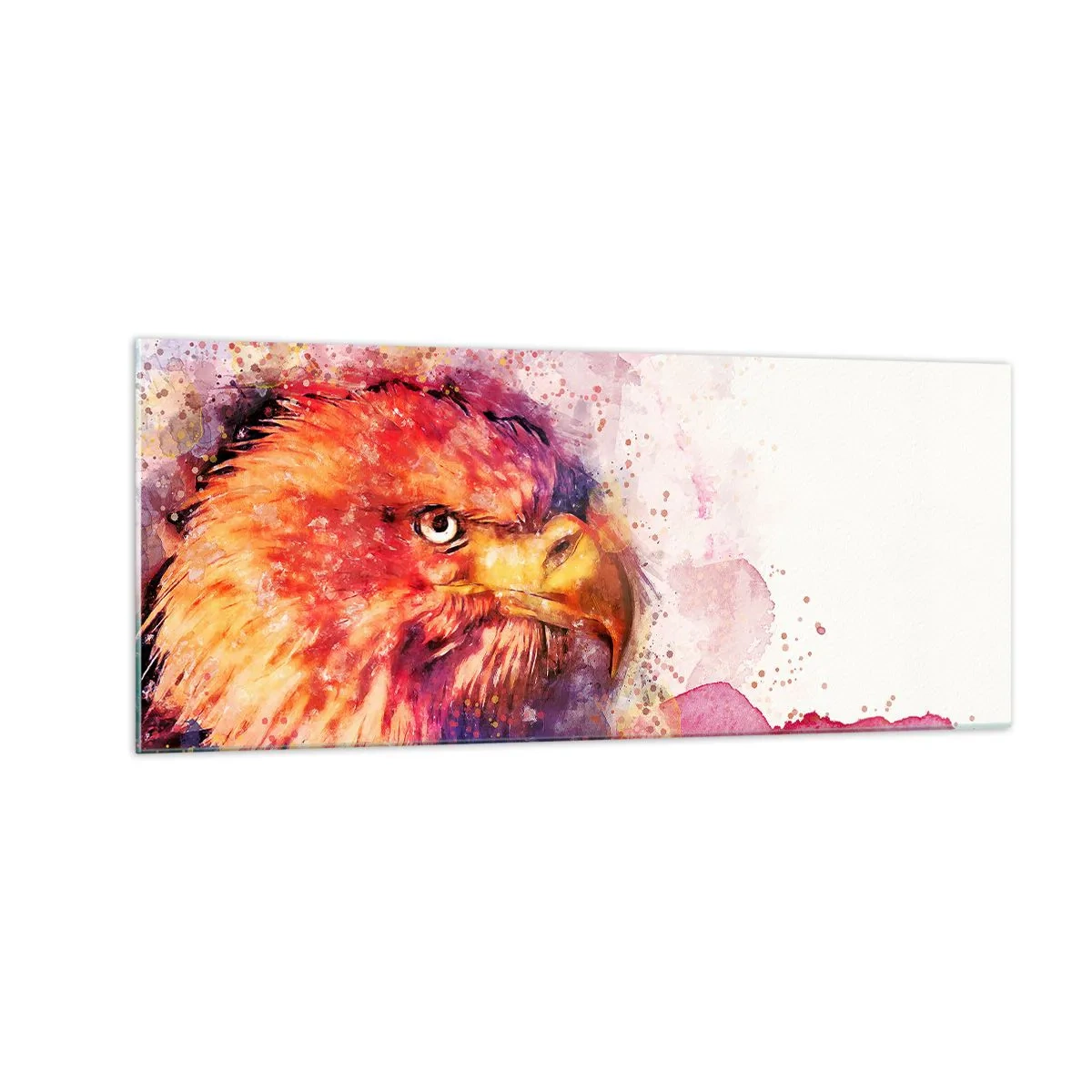 Quadro em vidro - Não quer saber o que estou a pensar - 100x40 cm