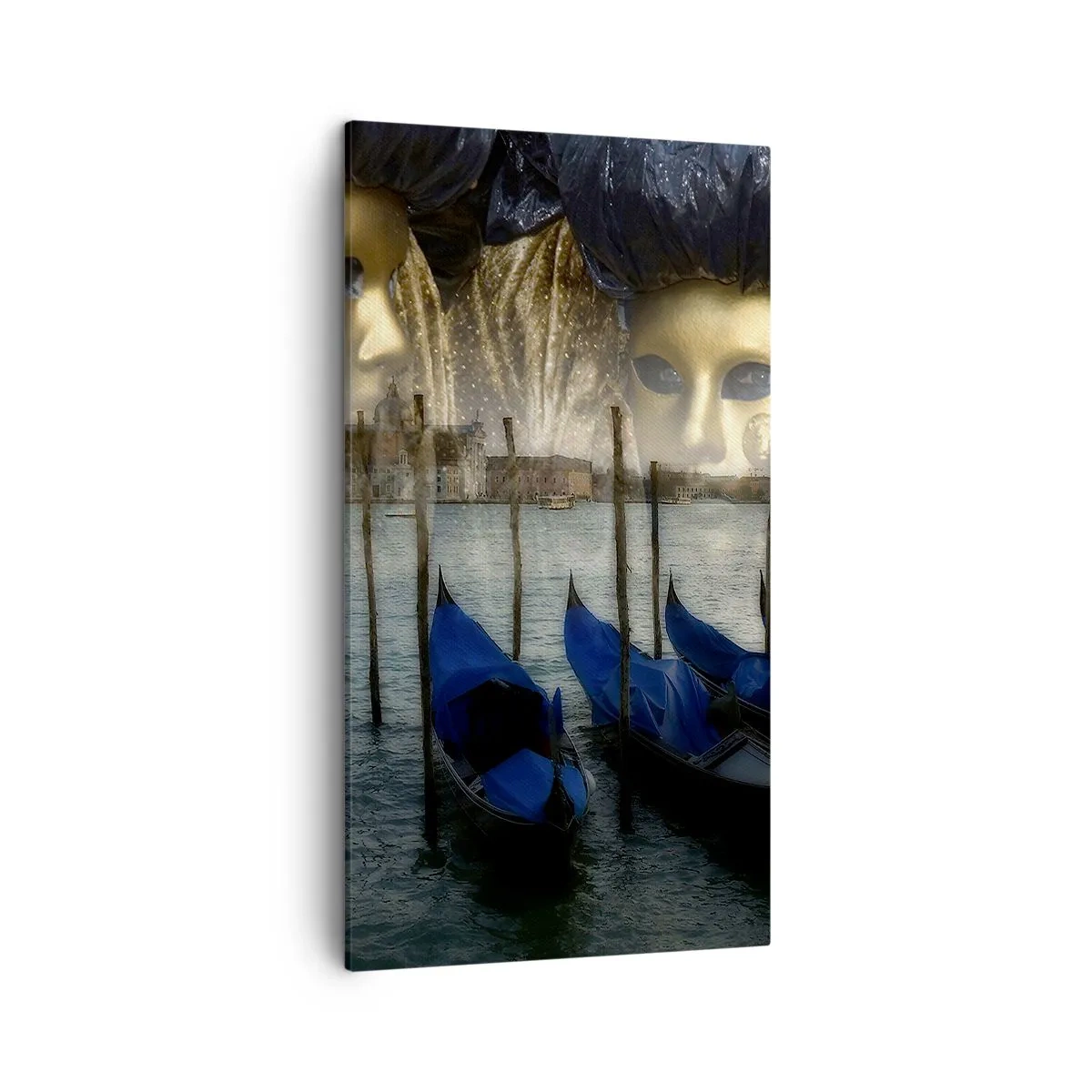 Quadro em tela - Hora do Carnaval - 45x80 cm