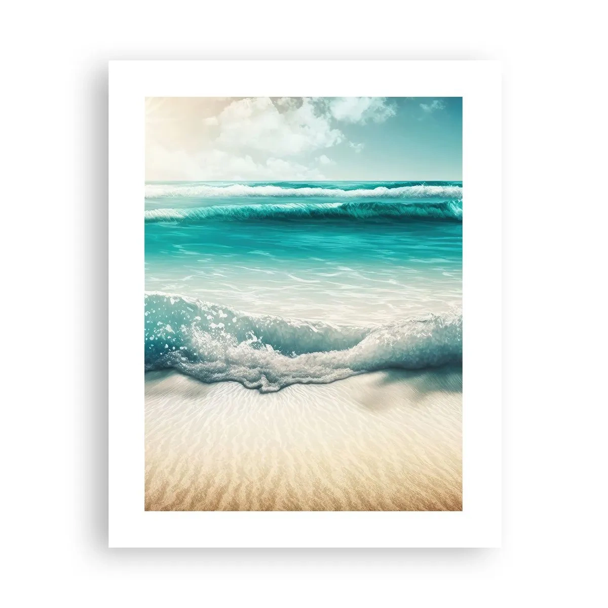 Pôster - A paz do oceano - 40x50 cm