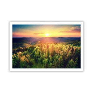 Pôster - Picos e cumes - 91x61 cm