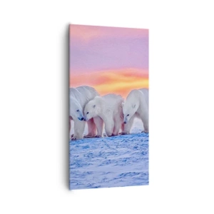 Quadro em tela - Tudo o que precisa é de aconchego familiar - 65x120 cm