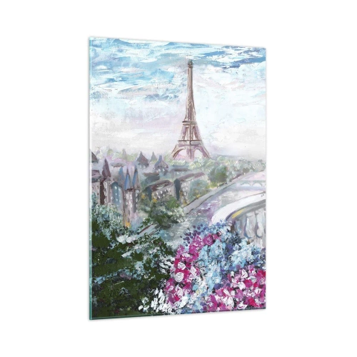 Quadro em vidro - É mais bonito aqui em maio - 50x70 cm