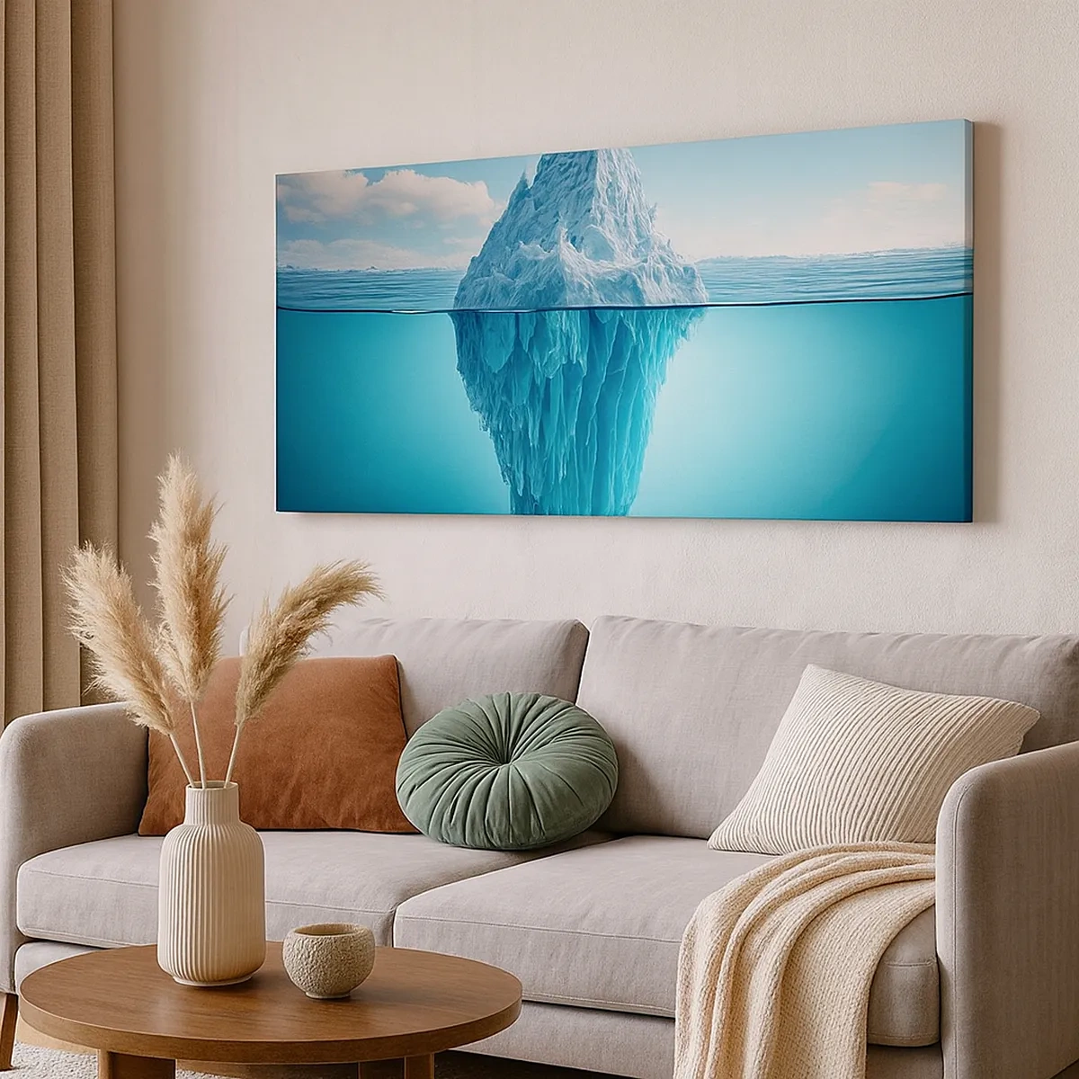 Quadro em tela - Rainha do Gelo - 30x30 cm