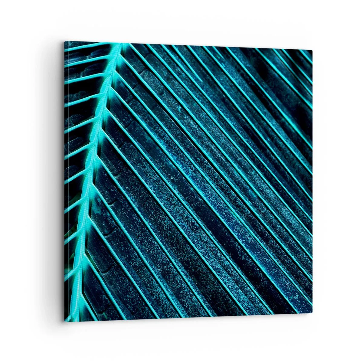 Quadro em tela - Textura verde - 60x60 cm