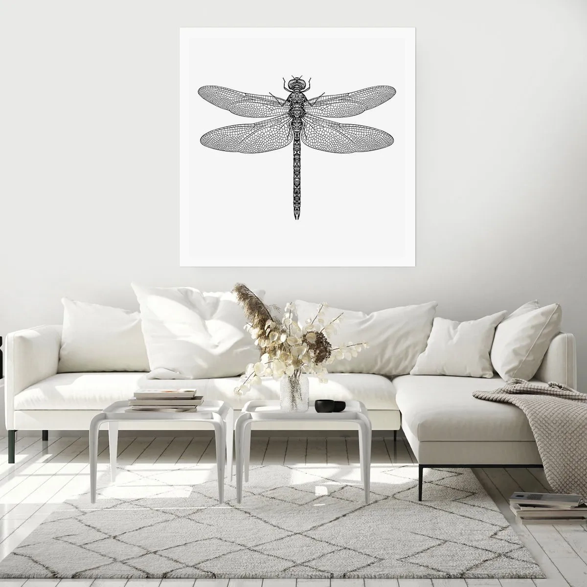 Pôster - Precisão da natureza - 40x40 cm