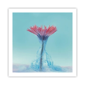 Pôster - Num abraço revigorante - 60x60 cm