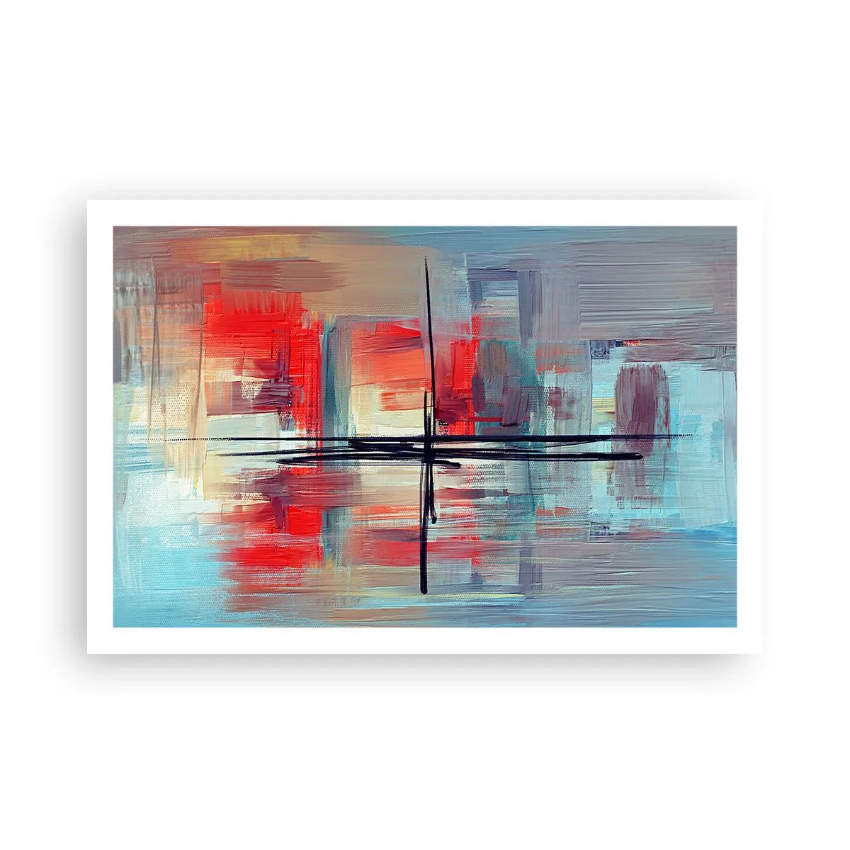 Pôster - Uma paisagem numa dimensão desconhecida - 91x61 cm