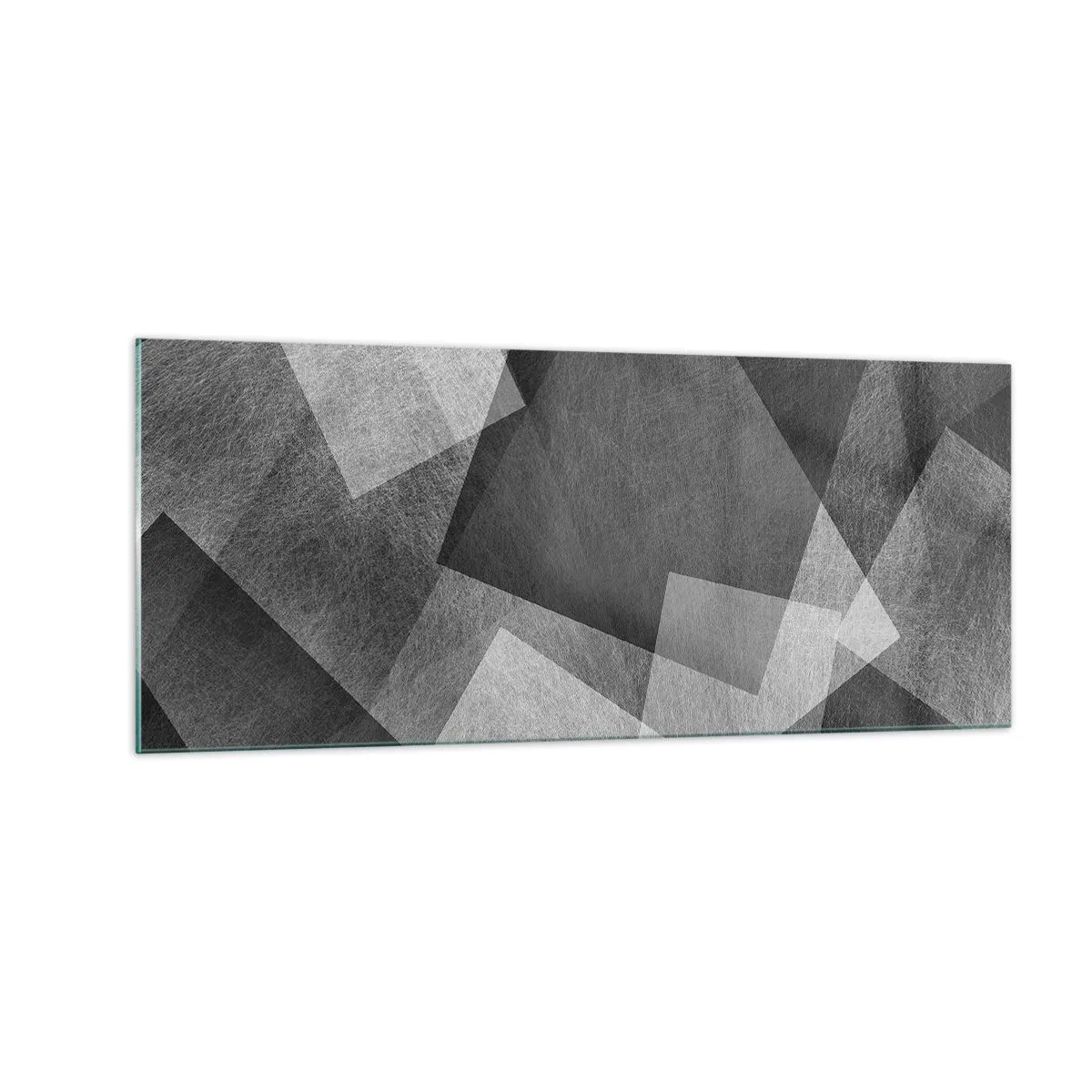 Quadro em vidro - Um eterno símbolo da durabilidade e da ordem - 100x40 cm