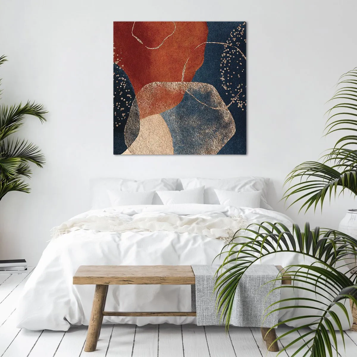 Quadro em tela - Leveza do ser - 60x60 cm