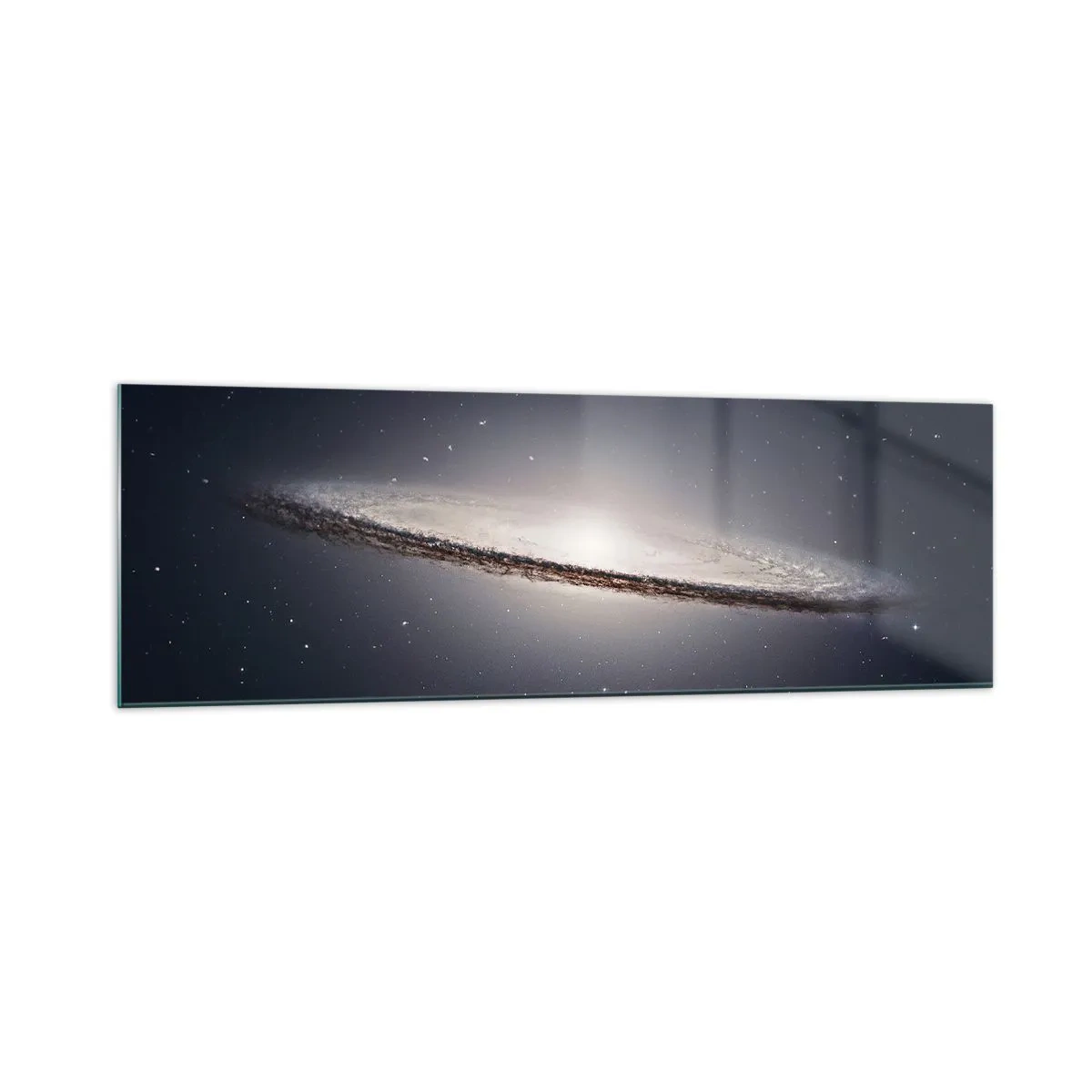 Quadro em vidro - Há muito tempo atrás, em uma galáxia muito, muito distante... - 160x50 cm